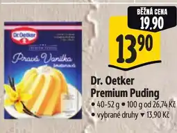 Albert Dr. Oetker Premium Puding nabídka