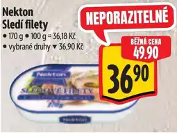 Albert Nekton Sledí filety nabídka