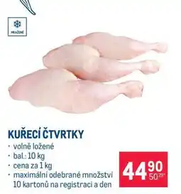 Makro Kuřecí čtvrtky nabídka