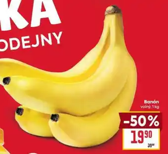 Billa Banán nabídka