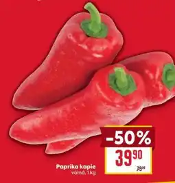 Billa Paprika kapie nabídka