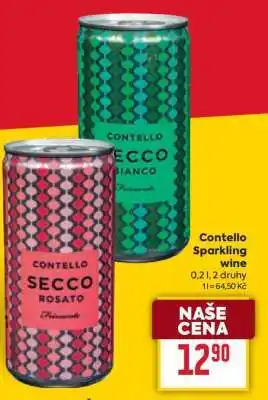 Billa Contello Sparkling wine nabídka