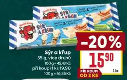 Billa Sýr a křup nabídka