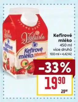Billa Kefírové mléko nabídka