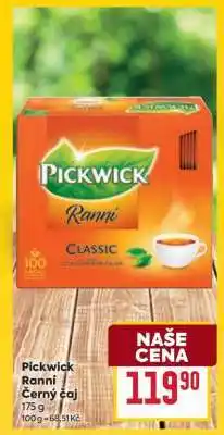 Billa Pickwick Ranní, černý čaj nabídka