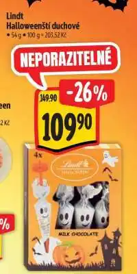 Albert Lindt Halloweenskí duchové nabídka