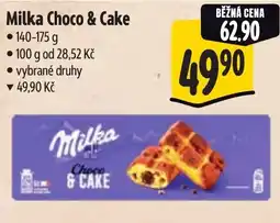 Albert Milka Choco & Cake nabídka