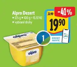 Albert Alpro dezert nabídka
