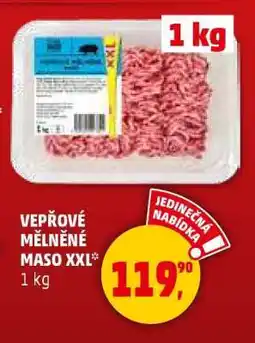 Penny Market Vepřové mleté maso XXL nabídka