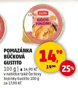 Penny Market Pomazánka bůčková Gustito nabídka