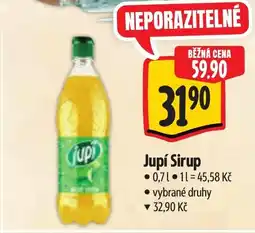 Albert Jupí Sirup nabídka