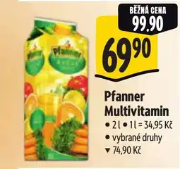 Albert Pfanner Multivitamin nabídka