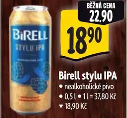 Albert Birell stylu IPA nabídka