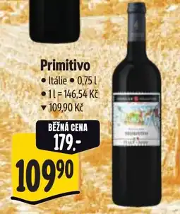 Albert Primitivo nabídka