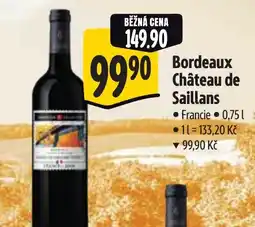 Albert Bordeaux Château de Saillans nabídka
