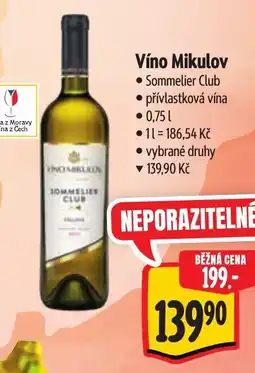 Albert Víno Mikulov nabídka