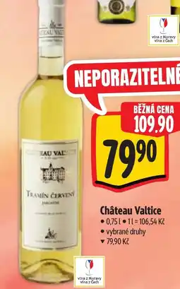 Albert Château Valtice nabídka