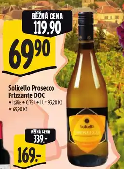 Albert Solicello Prosecco Frizzante DOC nabídka