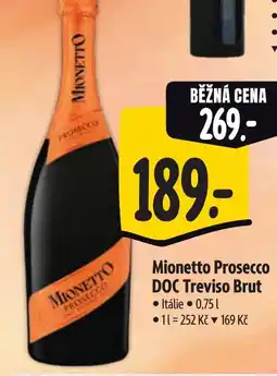 Albert Mionetto Prosecco DOC Treviso Brut nabídka