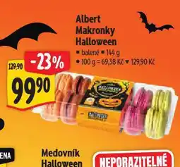 Albert Makronky walloween nabídka