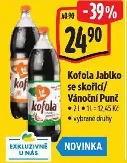 Albert Kofola vánoční punč nabídka