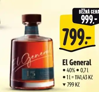 Albert El General nabídka
