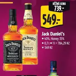 Albert Jack daniel´s honey nabídka