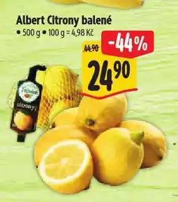 Albert Citrony balené nabídka