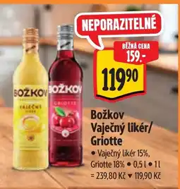 Albert Božkov Vaječný likér/ Griotte nabídka