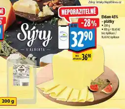 Albert Eidam 45% - plátky nabídka