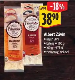 Albert Závin nabídka