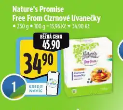 Albert Nature´s promise free form cizrnové lívanečky nabídka