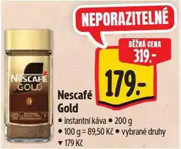 Albert Nescafé gold nabídka