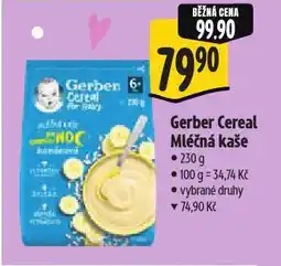 Albert Garber cereal mléčná kaše nabídka