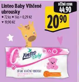 Albert Linteo baby vlčené ubrousky nabídka