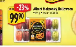 Albert Makronky halloween nabídka