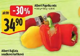 Albert Paprika mix nabídka