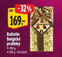 Albert Belgické pralinky ballotin nabídka