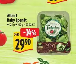 Albert Baby špenát nabídka