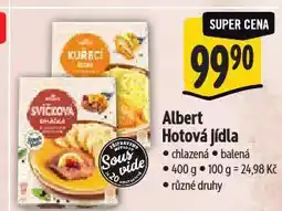 Albert Hotová jídla nabídka