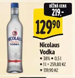 Albert Nicolaus Vodka nabídka