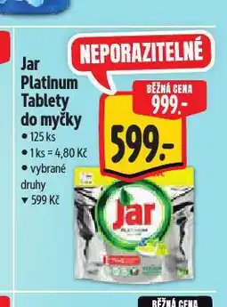 Albert Jar tablety do myčky nabídka