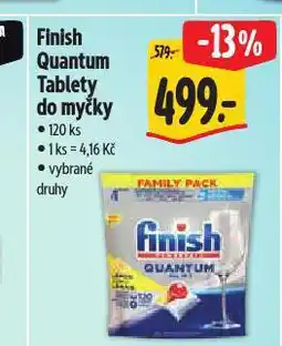 Albert Finish tablety do myčky nabídka
