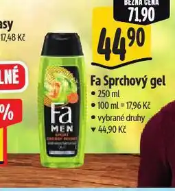 Albert Fa sprchový gel nabídka