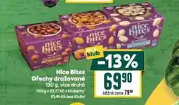 Billa Nice bites ořechy dražované nabídka