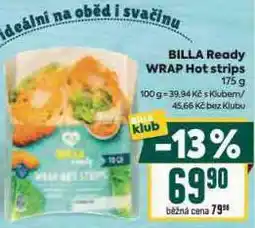 Billa Billa ready wrap hot strips nabídka