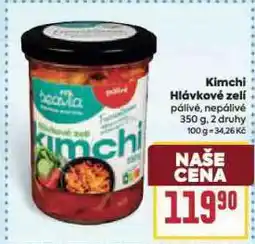 Billa Kimchi hlávkového zelí nabídka