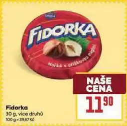 Billa Fidorka nabídka