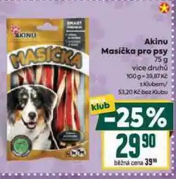 Billa Akinu masíčka pro psy nabídka