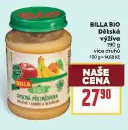 Billa Billa pro dětská výživa nabídka